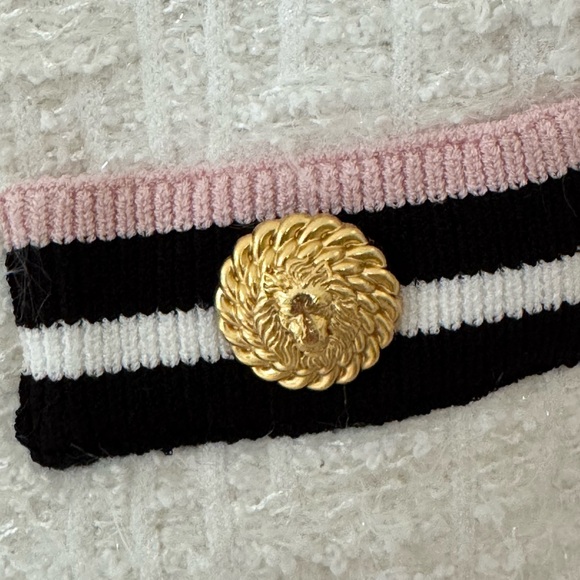 BALMAIN NEW BLOUSE authentic 100% size 8 - Picture 4 of 13